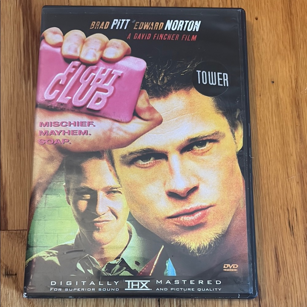 Fight Club DVD - Black Case